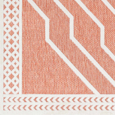 Anja Orange Outdoor Rug - Clearance