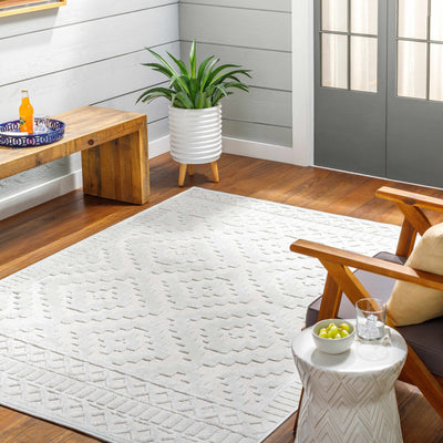 Feya Cream Outdoor Rug - Clearance