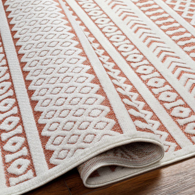 Jove Orange Outdoor Rug - Clearance