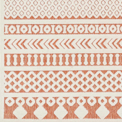 Jove Orange Outdoor Rug - Clearance