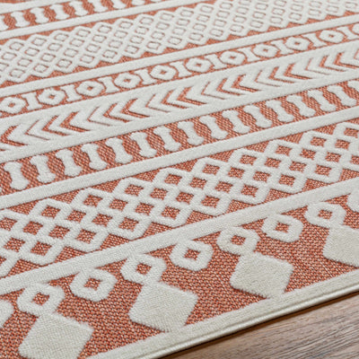 Jove Orange Outdoor Rug - Clearance