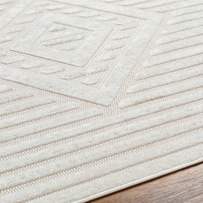 Rune Cream Outdoor Rug - Clearance