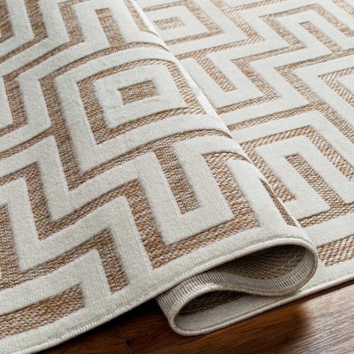 Zevi Tan Outdoor Rug - Clearance