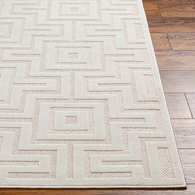 Zevi Cream Outdoor Rug - Clearance