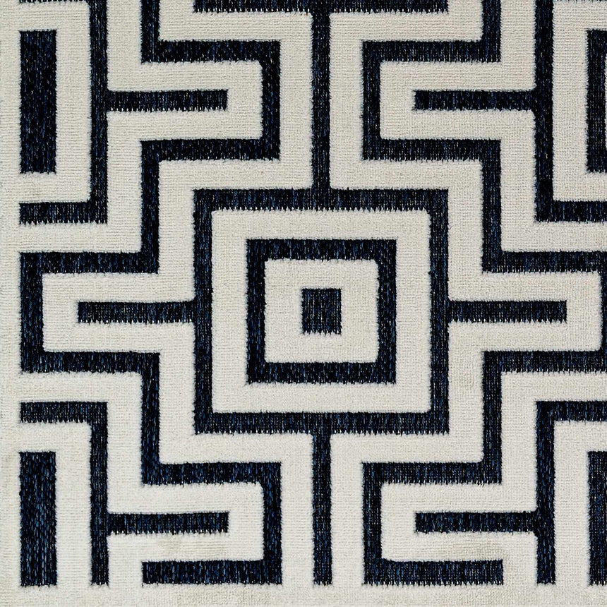 Zevi Blue Outdoor Rug - Clearance