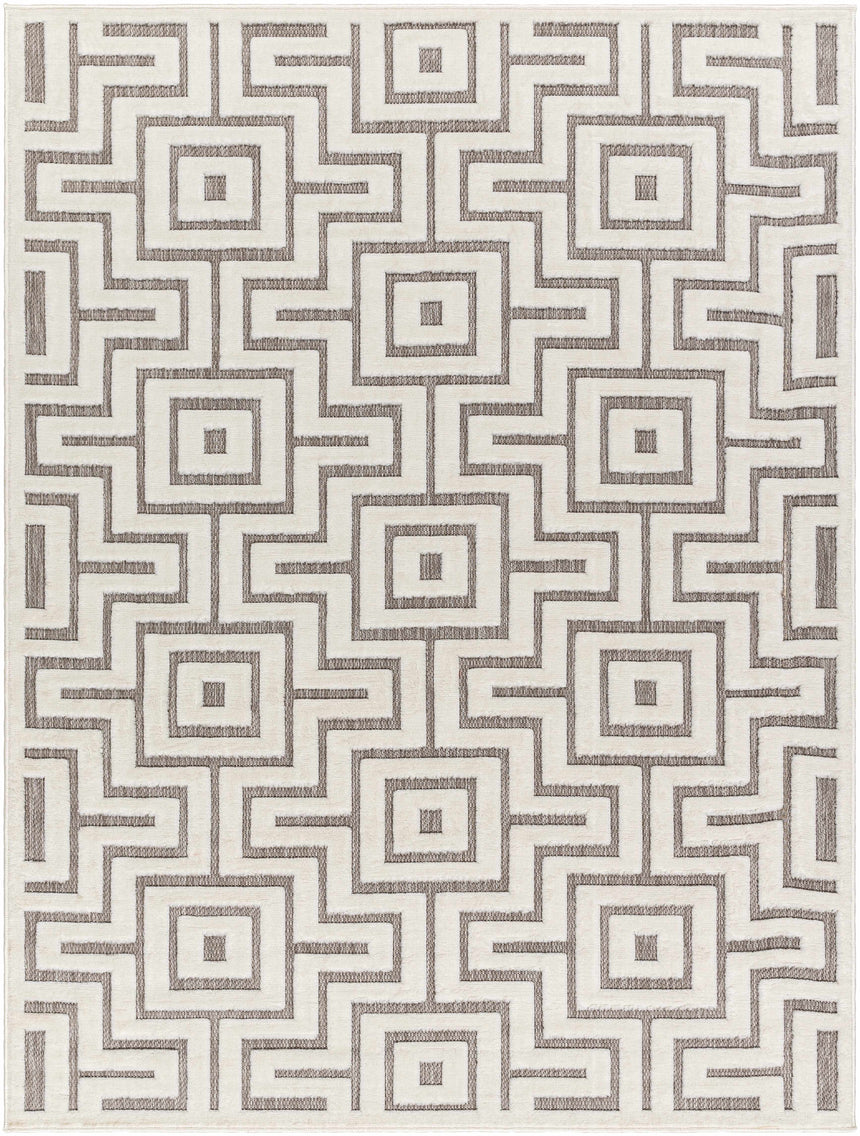Zevi Beige Outdoor Rug - Clearance