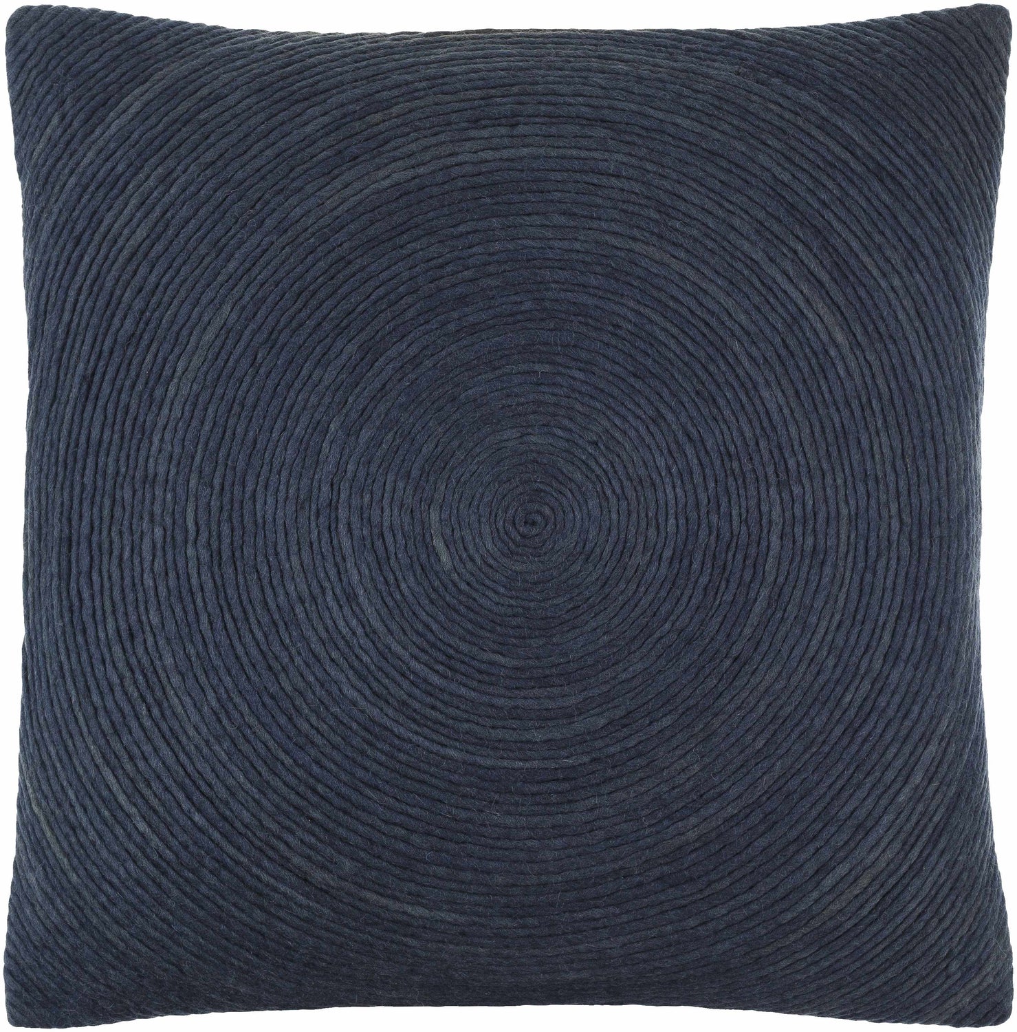 Leora Midnight Blue Throw Pillow