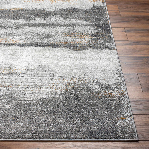 Adam Gray Abstract Area Rug