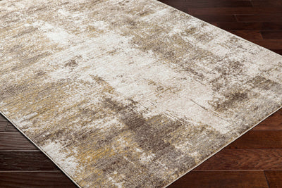Duval Brown Abstract Area Rug
