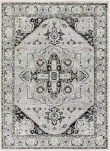 Gauri Gray Medallion Area Rug - Clearance