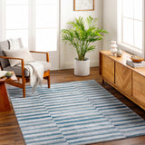 Gorou Blue Area Rug - Clearance