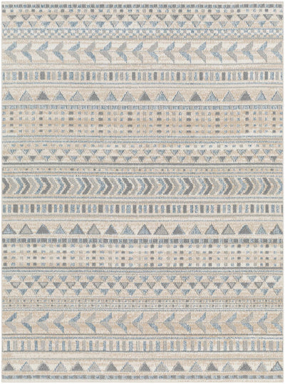 Beige Blue Chipo Area Rug - Clearance