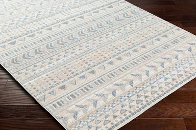 Beige Blue Chipo Area Rug - Clearance