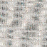 Close-up of the Beige Teal Aron Area Rug. Hand woven recycled yarn with subtle charcoal, teal, and brown flecks. Swatch
