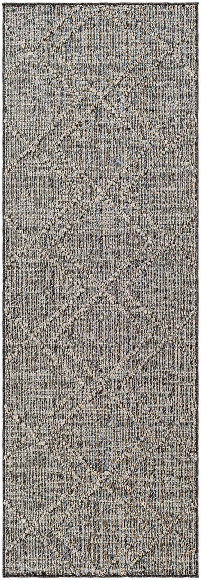 Atsuo Beige Gray Textured Rug