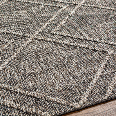 Atsuo Beige Gray Textured Rug