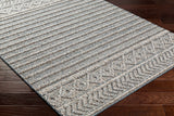 Beige Blue Dekel Area Rug - Clearance