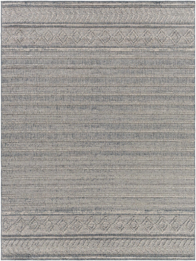 Beige Blue Dekel Area Rug