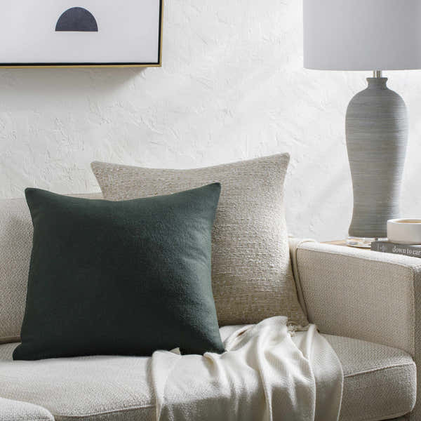 Meabh Green Throw Pillow - Clearance