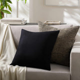 Meabh Black Throw Pillow