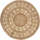Stafford Round Jute Rug - Clearance