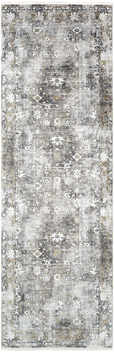 Stambaugh Distressed Viscose Area Rug