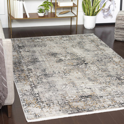 Stambaugh Distressed Viscose Area Rug