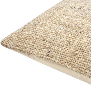 Shana Beige Throw Pillow - Clearance