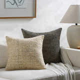 Shana Beige Throw Pillow - Clearance