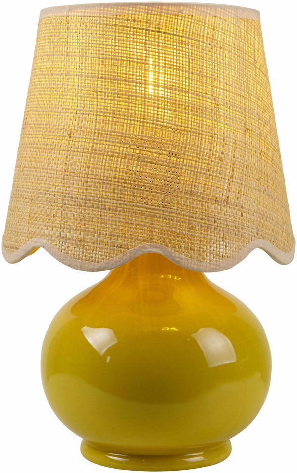 Theisseil Yellow Table Lamp