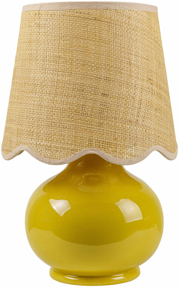 Theisseil Yellow Table Lamp