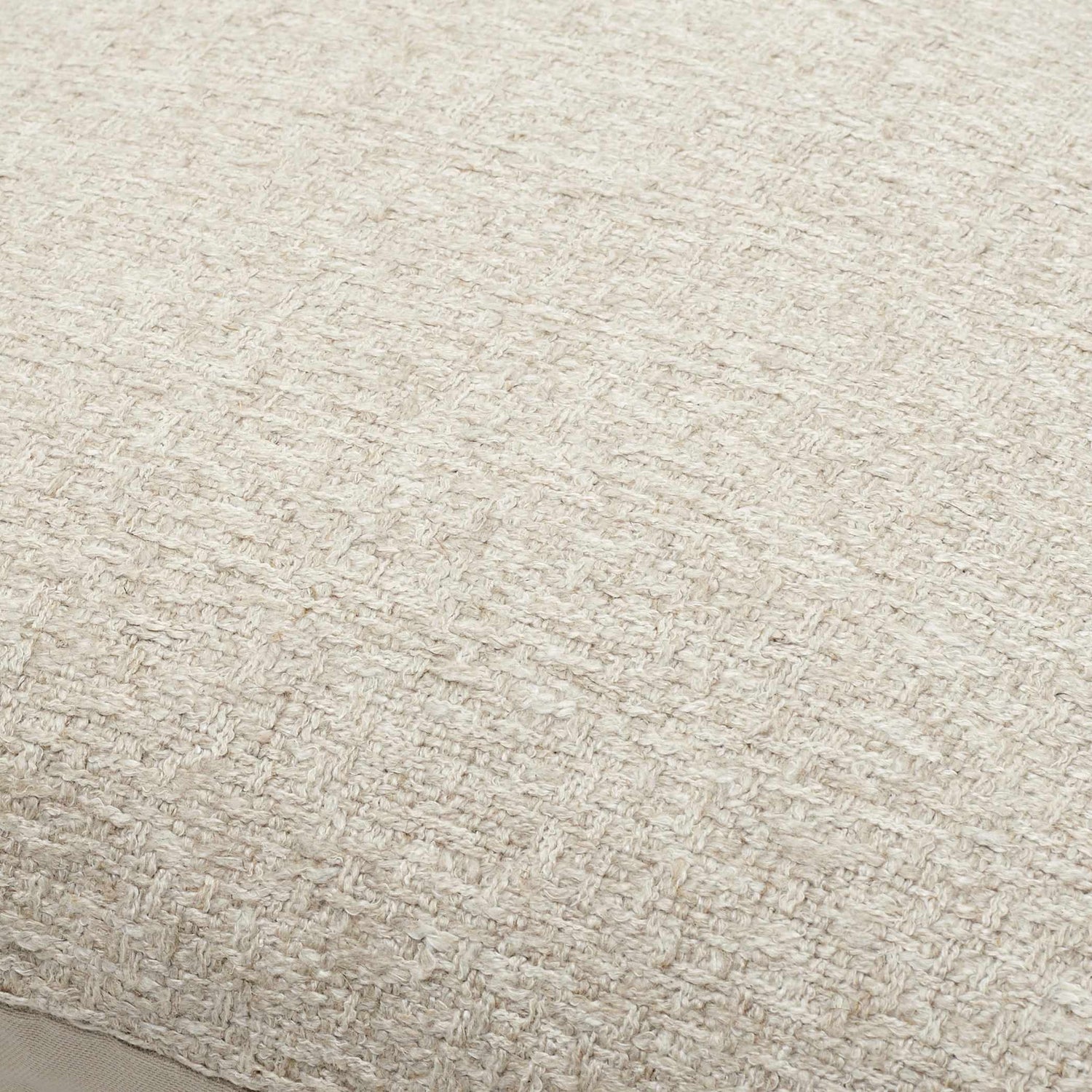 Salas Beige Throw Pillow