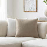 Salas Mocha Throw Pillow