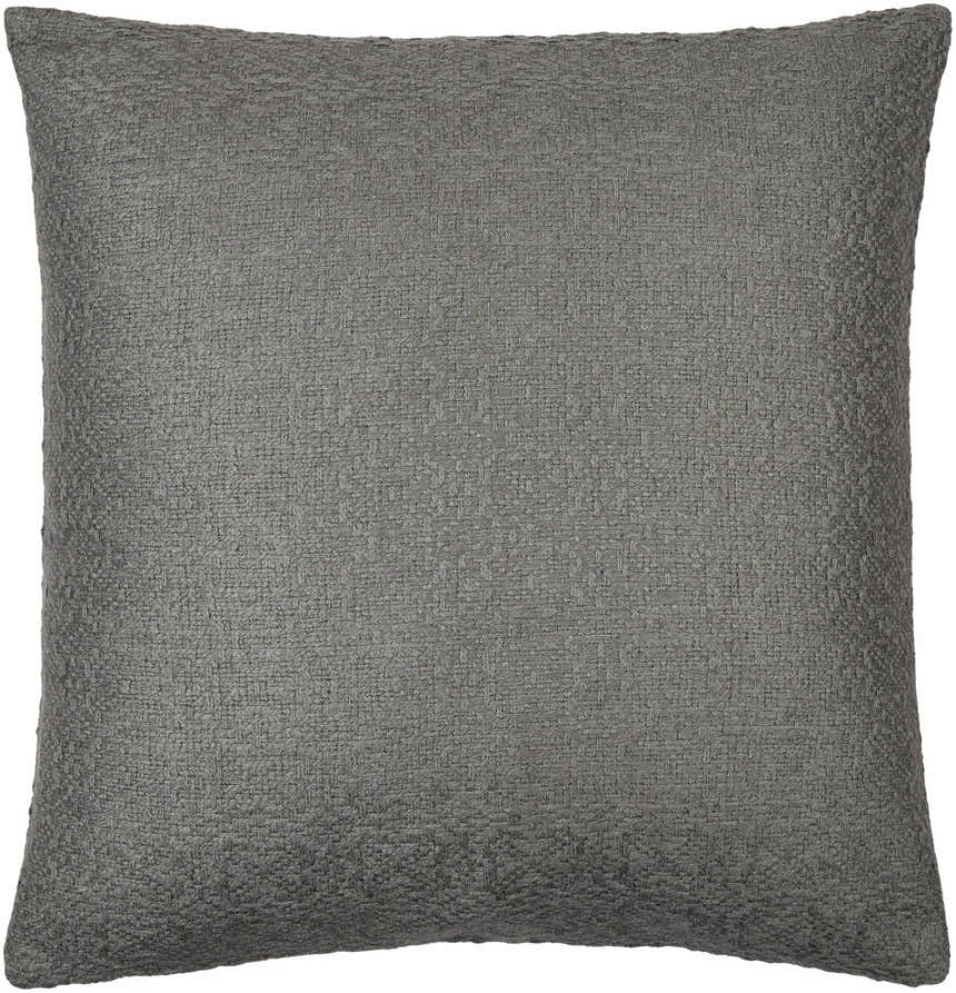 Salas Steel Gray Throw Pillow
