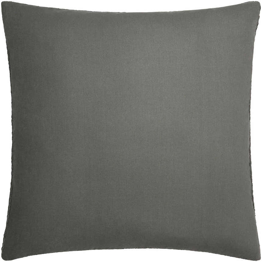 Salas Steel Gray Throw Pillow