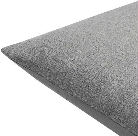 Salas Steel Gray Throw Pillow