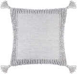 Souma Light Gray Throw Pillow
