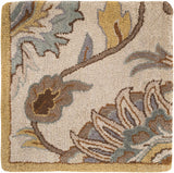 Caesar  Hand Tufted Tan 1012 Wool Rug