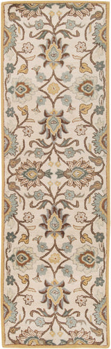 Caesar  Hand Tufted Tan 1012 Wool Rug