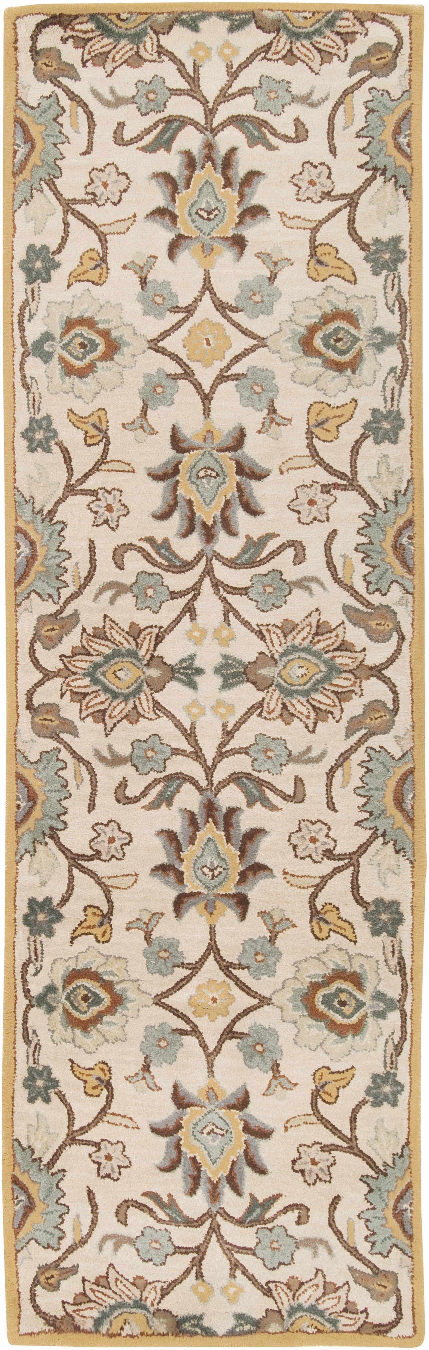 Caesar  Hand Tufted Tan 1012 Wool Rug