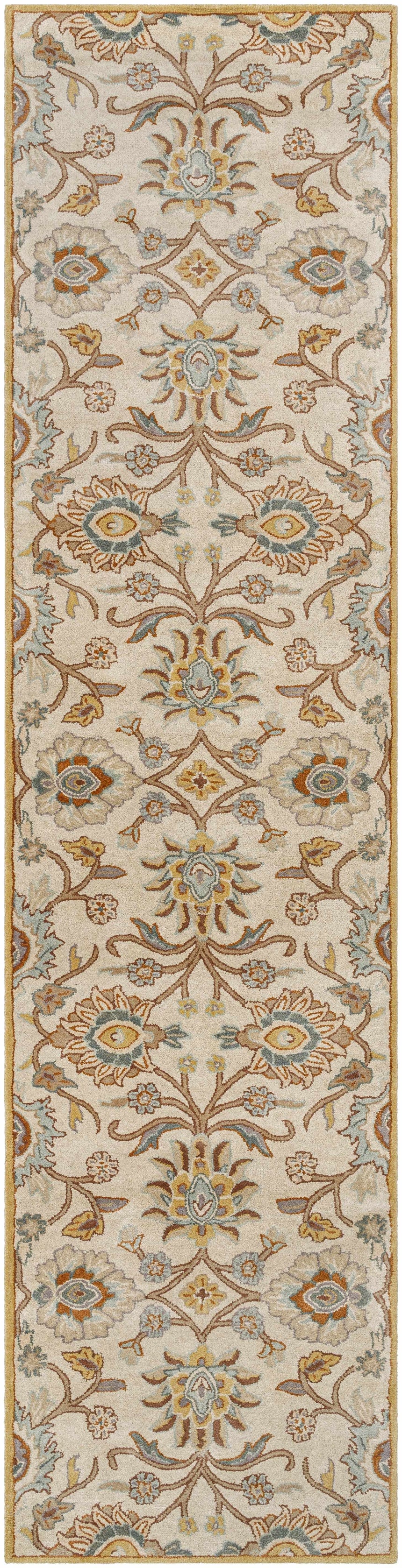 Caesar  Hand Tufted Tan 1012 Wool Rug