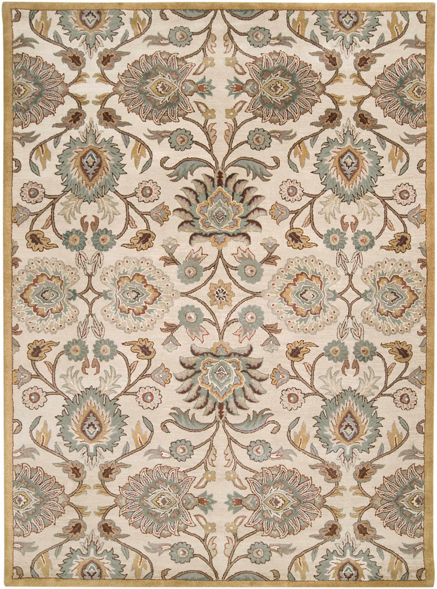 Caesar  Hand Tufted Tan 1012 Wool Rug