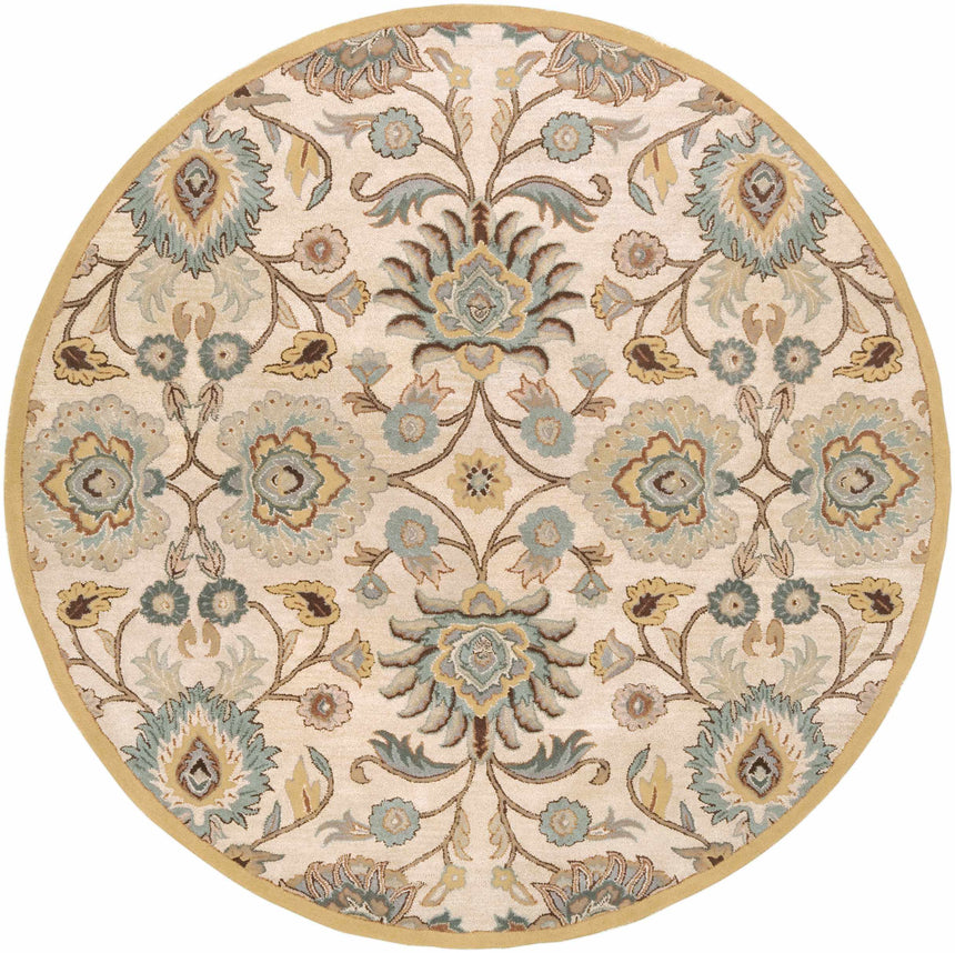 Caesar  Hand Tufted Tan 1012 Wool Rug