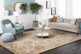Caesar  Hand Tufted Tan 1012 Wool Rug