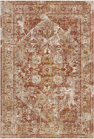 Strathbogie Traditional Red Area Rug