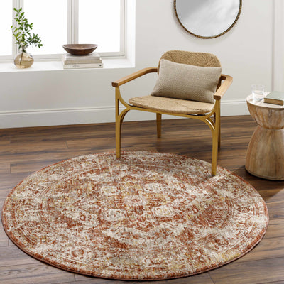 Strathbogie Traditional Red Area Rug