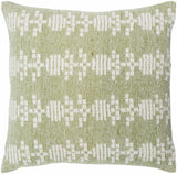Sanna Lime Green Throw Pillow