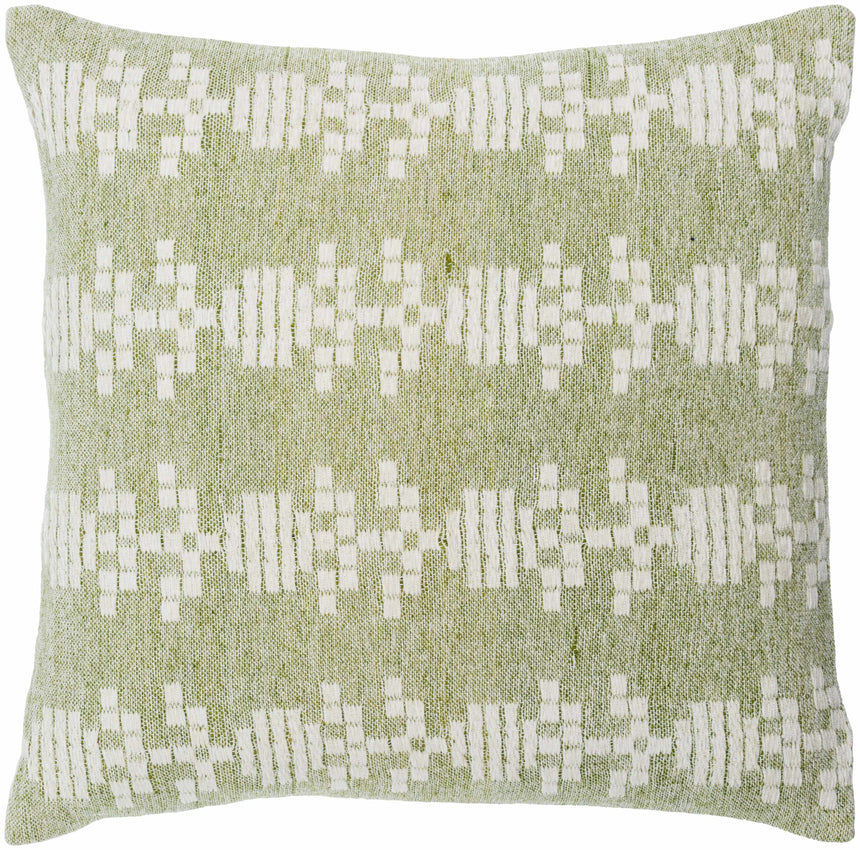 Sanna Lime Green Throw Pillow