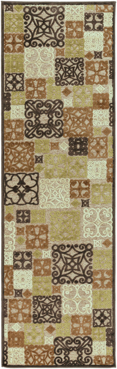 Tyler 9x12 Patchwork Viscose Rug - Clearance