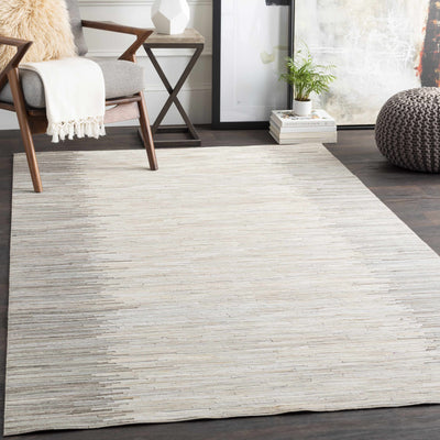 Suches Beige Premium Leather Rug